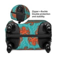 thumbnail image 2 of Zufioo Fun Octopus Print Luggage Case Protective Cover, Zippered Anti-scratch Luggage Case Cover, Suitable for Travel, Business, Unisex-Large, 2 of 7