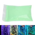 thumbnail image 4 of Polvo Fluorescente, Polvo Fotoluminiscente Brillo Nail Art Polvo Luminoso DIY Alto Brillo Luminoso Color Pigmento Decoración 100g, 4 of 7