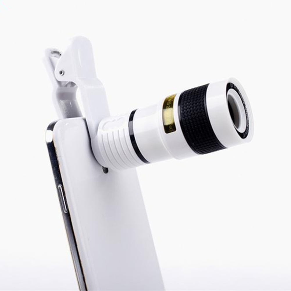Cell Phone Camera telephoto Lens 18X Zoom Telephoto Universal Clip On Lens Kit for iPhone 8/7/6S/6 Plus/5/4,Samsung Android and Other Phones 