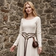 thumbnail image 4 of Alaiyaky Viking Costume Women, Renaissance Belt Pouch Set, Medieval Belt, Skirt Hike Halloween Cosplay Costume Accessorie, 4 of 8