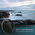 thumbnail image 2 of Filtro ND variable SMALLRIG 67 mm ND2-ND32 (1-5 paradas), 2 of 9