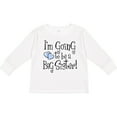 thumbnail image 3 of Inktastic Heart New Big Sister Girls Long Sleeve Toddler T-Shirt, 3 of 5