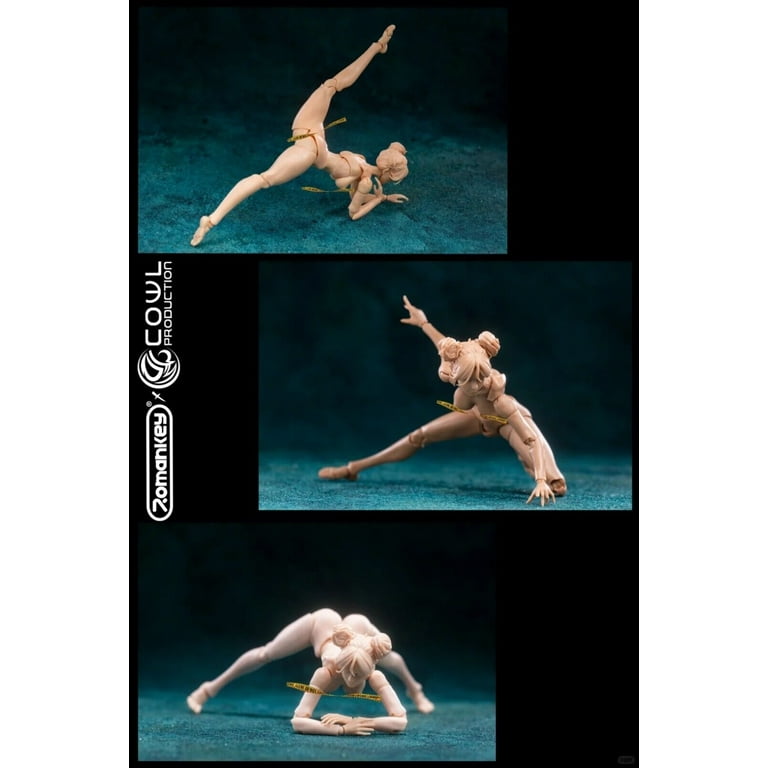 Romankey X Cowl 1/12 Female Flexible Joint Body with Head 6