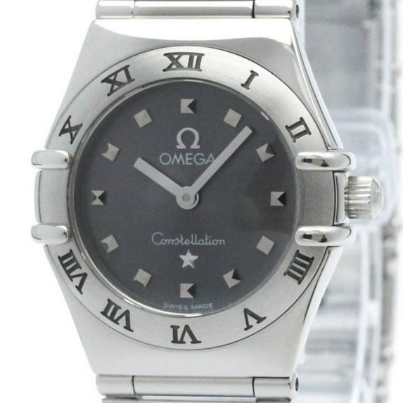 Pre-Owned Polished OMEGA Constellation My Choice Quartz Ladies Watch 1561.51 BF571221 (Good)