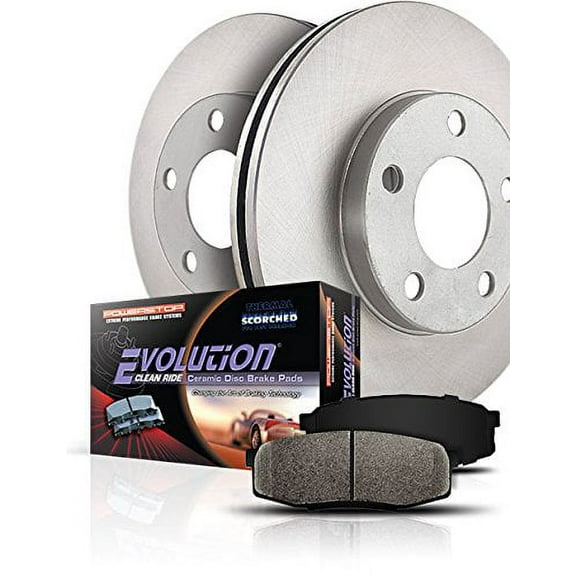 Powerstop KOE126 PSBKOE126 FRONT & REAR DAILY DRIVER BRAKE KIT Fits 2010 Mazda 3