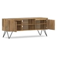 thumbnail image 4 of Simpli Home Simpli Home Hunter 60 inch Wide Solid Mango Wood TV Stand in Natural For TVs up to 65 inches, 4 of 12