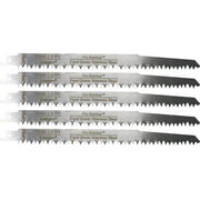 Caliastro 9-Inch Stainless Steel Frozen Meat Bone Cutting Saw Blades for Reciprocating and Sawzall Saws 5-Pack - Pro Butcher