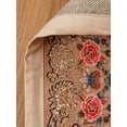 thumbnail image 6 of Rugsotic Carpets Hand Woven Printed Cotton & Polyester 5'x8' Area Rug Oriental Multicolor WP0001, 6 of 9
