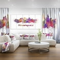 thumbnail image 3 of Design Art Minneapolis Skyline Canvas Print, 3 of 3