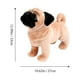 thumbnail image 3 of 1 pieza de juguete de peluche de perro Pug para niños, animal de peluche peludo, mini Pug adorable, 3 of 7