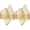 thumbnail image 1 of Miangastore Bracelet Doré 2 Pcs 10X6Cm Longueur Réglable, 1 of 8