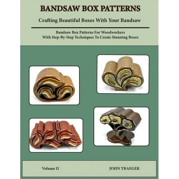 Bandsaw Box Paterns: Volume II, (Paperback)