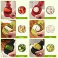 thumbnail image 6 of Pekkaxy Fruit Slicer, Strawberry, Banana, Kiwi Cutter, Egg Slicer for Hard Boiled Eggs, for Soft Fruit Sausages, Cucumbers, Mushroom Cutter, Rapid & Safe Slicing Kitchen Gadgets, 6 of 7