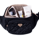 thumbnail image 2 of Cangurera para Mujer de Moda y Deportiva LuckyLy, Riñonera Versátil tipo Bolsa Bandolera y Crossbody, Modelo Lexi negro UNITALLA, 2 of 6