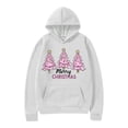 thumbnail image 4 of Chuancc Fall Sports Must Haves For Moms Sweaters For Women Christmas Crewneck Sweatshirt Pullover Sweaters Winter Clothes Cotton Hoodie 2025 Fall Outfits Fashion Christmas Sweatshirts White M, 4 of 4