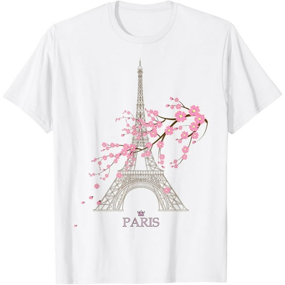 Simple Fit Paris Eiffel Tower The Sign Of Love France Parisian Home T-Shirt Gift For Him/Her