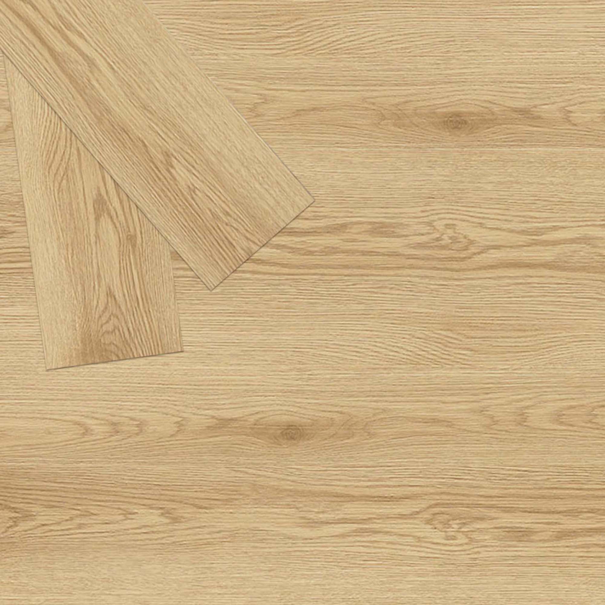 Peel and Stick Floor Tile Waterproof Light Oak Vinyl Flooring 36-Pack 54 Sq.Ft, DIY Self Adhesive Wood Plank for Bedroom, Kitchen, Living Room