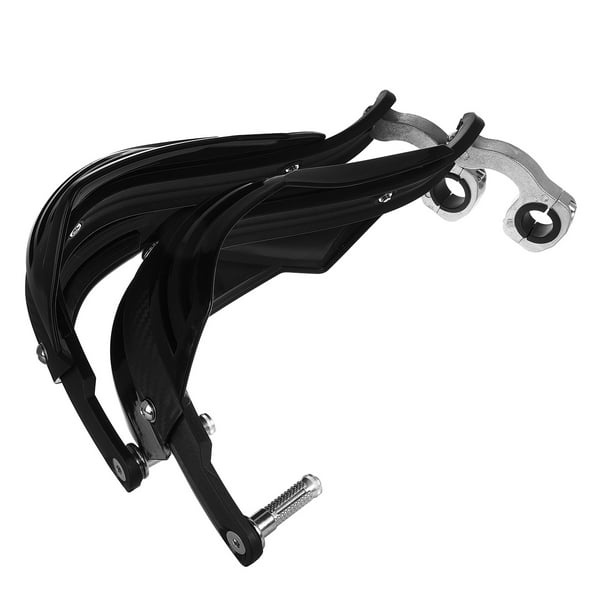 Greenadscape 1Par Protector Para Manillar De Motocicleta En Negro Con Instalación Rápida Y Materiales Robustos