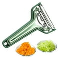 thumbnail image 4 of Fruit Vegetable Peeler, Stainless Steel Multifunctional Kitchen Peeler, Food Peeler With Non Slip Handle for Fruit Vegetable Potato Carrot Cucumber, 4 of 9