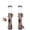 Brown, variant on Urban Deco 2 Pack Metal Bird Feeder Tube Hanging Wild Bird Seed Feeder,Steel Hanger Great for Attracting Birds (Antique Copper)