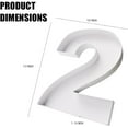 thumbnail image 2 of 10 inch Fillable Cardboard Tray Number Paper Mache Box for Charcuterie, Chocolate, Candy, Party Decorations (2 Shape), 2 of 10