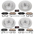 thumbnail image 2 of PowerStop Front and Rear Geomet Coated Brake Rotor and Pad Kit Fits: LAND ROVER Select Models CRK6048, 2 of 5