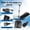 Silver#2, variant on Car Snow Shovel | Detachable Retractable Ice Scraper and Snow Brush | 3-in-1 Emergency Winter Tool for Vehicle and Driveway | Alloy and Plastic Construction | Portable Auto Snow Removal Kit