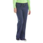 Activate by Med Couture Women's 8747 Yoga Cargo Scrub Pant -Navy-X-Large
