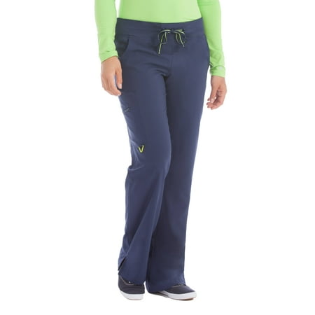 Activate by Med Couture Women's 8747 Yoga Cargo Scrub Pant -Navy-X-Large