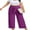 10 Dragon Fruit Red, variant on Cueply Womens Wide Leg Pants Plus Size Elastic Tie Knot Lounge Pants Loose Trousers with Pockets