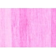 thumbnail image 1 of Ahgly Company Indoor Rectangle Solid Pink Modern Area Rugs, 5' x 8', 1 of 4