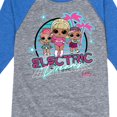 thumbnail image 3 of LOL Surprise! - Electric Dreams - Toddler And Youth Raglan Graphic T-Shirt, 3 of 4