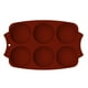 thumbnail image 1 of Inteprter Molde de silicona para rosquillas de 6 rejillas para hornear, molde antiadherente para hacer rosquillas, molde de decoración de cocina hecho a Herramientas y accesorios para hornear Café Inteprter HA004909-01, 1 of 1