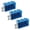 3 Gang, variant on 2 Gang Electrical Box Adjustable,Blue Electrical Boxes Plastic,34 Cubic Inch Plastic Outlet Box for Flexibly Adjusted,AWG Standard(1 Pack)