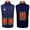 98 Blue, variant on guisaled Men Heated Vest Rechargeable USB Electric Heated Vest 4 Heating Zone Winter Outdoor Camping Fishing Ski Heated Vests