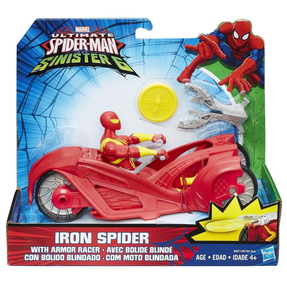 iron spider action figure walmart