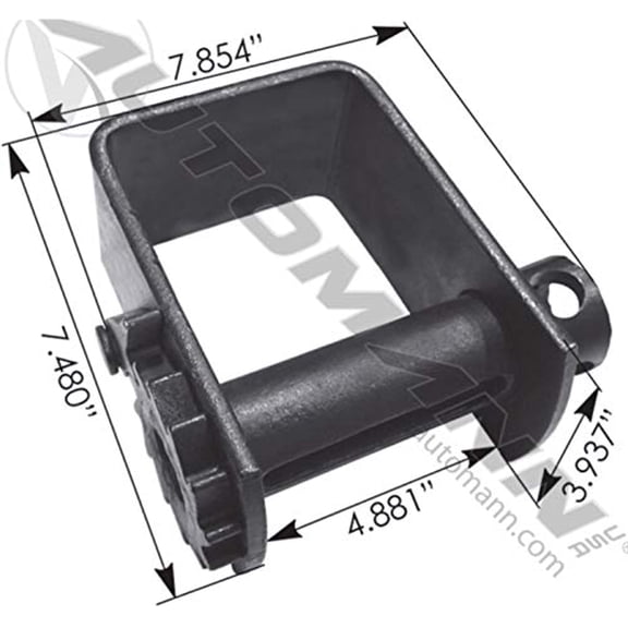 Automann Weld ON WINCHES (DEEP STORABLE Weld-ON Winch)