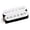White, variant on Seymour Duncan SH-16 '59 Custom Hybrid Guitar Pickup, Black - 11102-86-B