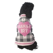 Vibrant Life Dog Sweater Mamas Bff-Medium