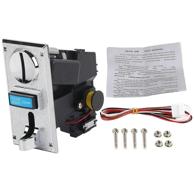 Multi Coin Acceptor Selector Slot for Game Mechanism Vending Machine
