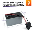 thumbnail image 4 of lumenivo Replacement for Power Wheels Rechargeable 12 Volt Battery Compatible with All Gray Power Wheels 12 Volt Battery - Ideal Replacement for Your Power Wheels Battery 12V, 4 of 4