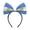 F 1PC, variant on AFACUHX 1PC Adjustable Football Fan Headband Bow Hair Band Soft Durable Football Watching Party Decoration Energetic Fan Cheering Props Design Game Day Hair Accessory for Men Women