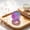 B, variant on Chinese Glass Walnuts Ornaments, Mini Glass Walnut Massage Balls, Colorful Gradient Crystal Walnut Pattern, for Fathers Elders Collectors