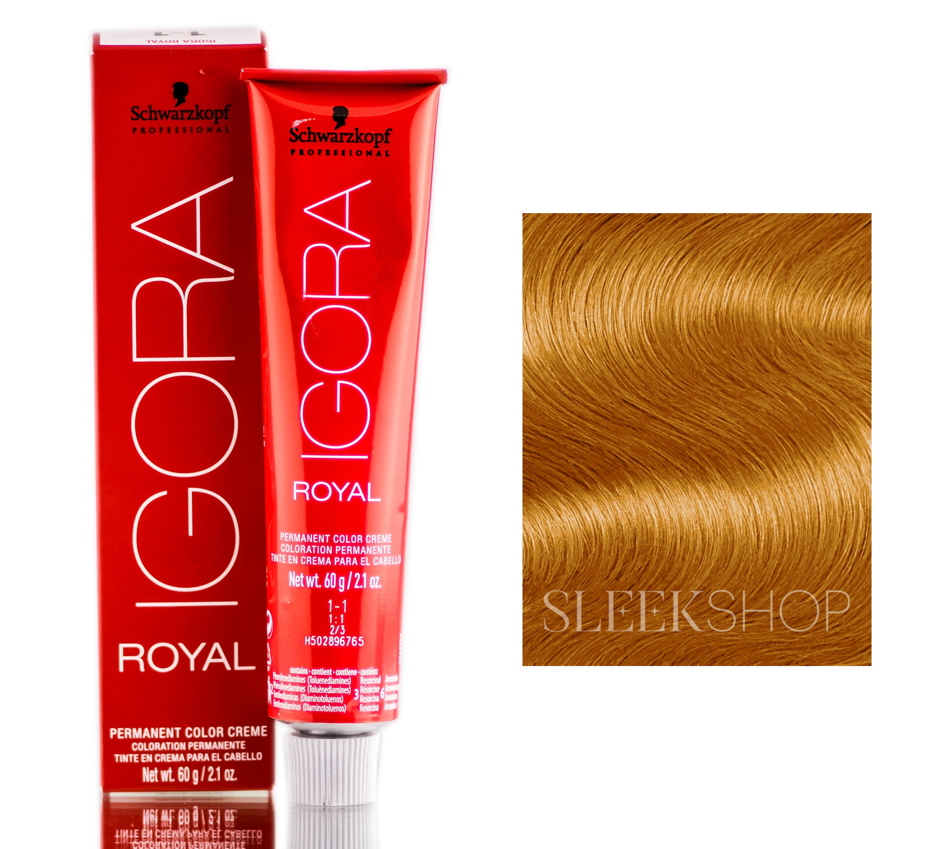 Vaag Uitscheiden Acquiesce Schwarzkopf Professional Igora Royal Permanent Hair Color Creme Dye (2.1  oz) (0-55 Gold Concentrate) - Walmart.com