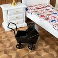 thumbnail image 6 of Educational Miniature Nursery Pram Toy for Dollhouses, 1:12 Realistic Crib Model Pretend Play Girls Toddler Bed, 6 of 7