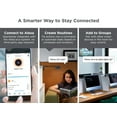 thumbnail image 3 of BLACK+DECKER Works with Alexa Smart 2-in-1 LED Black Clamp Light, Fits Cubicles & Headboards, Automatic Circadian Lighting + 16M RGB Colors, 3 of 9