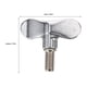 thumbnail image 2 of Phenofice 2Ud Tuerca Para Soporte Platillo De Batería Compatible Con Varios Modelos En Color Plata, 2 of 8
