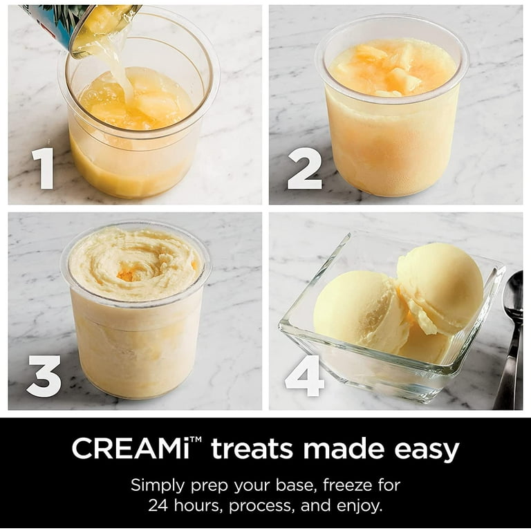 NEW) Ninja Creami Ice Cream Maker, 7 One-Touch Programs (NC301)
