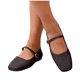 thumbnail image 4 of Zapatos Negros de Mujer Versátil Hebilla Mary Plus Tamaño Estilo Primavera / Verano Moderno Cómodo Tacón Bajo Zapatos Planos Portátiles Zapatos Negros Tacones, 4 of 6