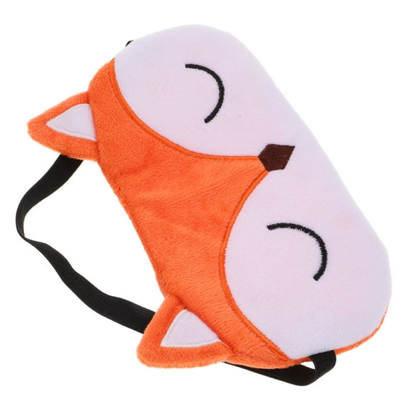 LULULION Comfortable Fox Style Sleep Mask Lightproof Material Portable for Travel and Rest